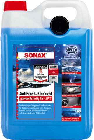 Sonax AntiFrost + KlarSicht gebrauchsfertig bis -20°C 5 Liter