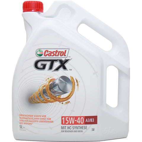 Castrol GTX 15W-40 A3/B3 5 Liter