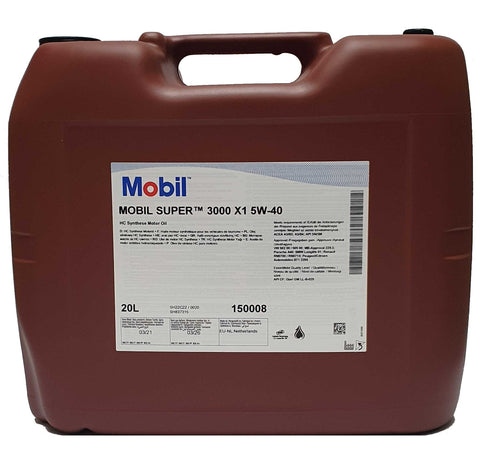 Mobil Super 3000 X1 5W-40 20 Liter Kanister