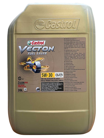 EOL! Castrol Vecton Fuel Saver 5W-30 E6/E9 20 Liter