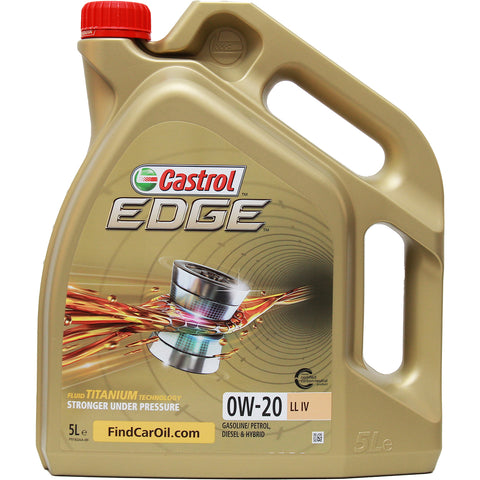 Castrol Edge 0W-20 LL IV 5 Liter