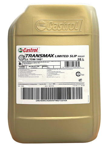 Castrol Transmax Limited Slip 75W-140 LL 20 Liter