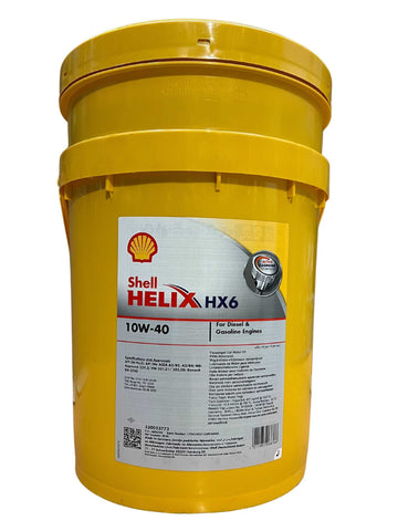 EOL! Shell Helix HX6 10W-40 20 Liter