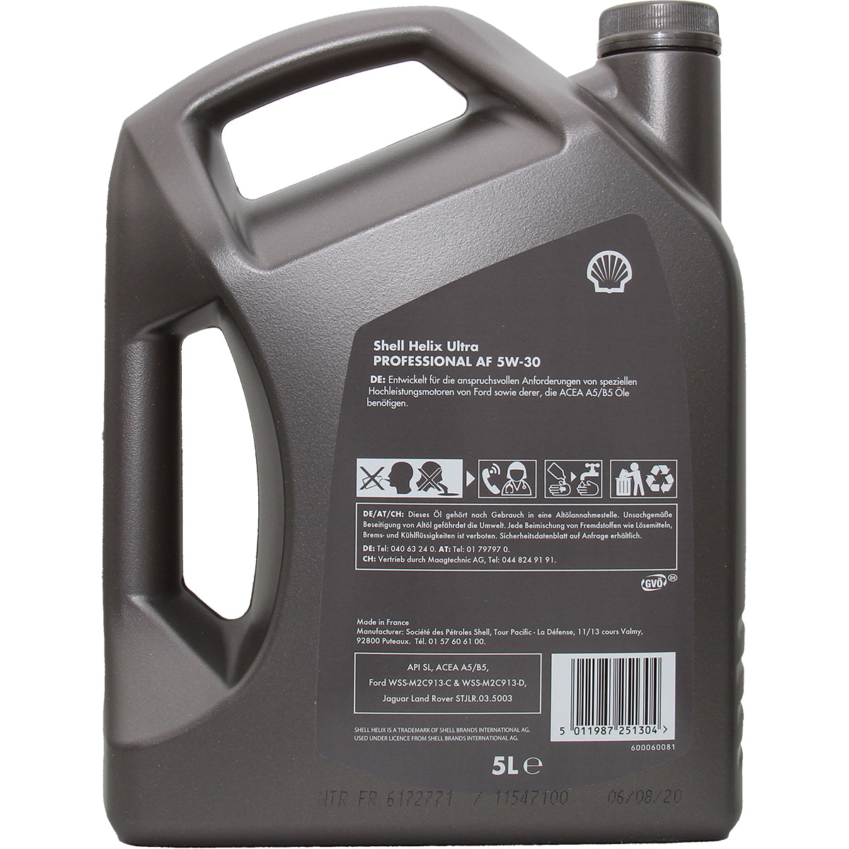 shell helix ultra professional 5w 30 af