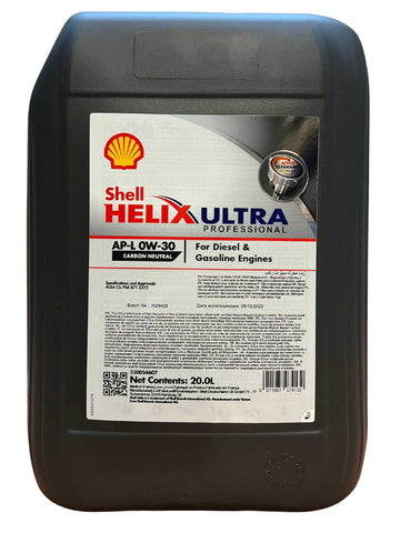 Shell Helix Ultra Professional AP-L 0W-30 20 Liter