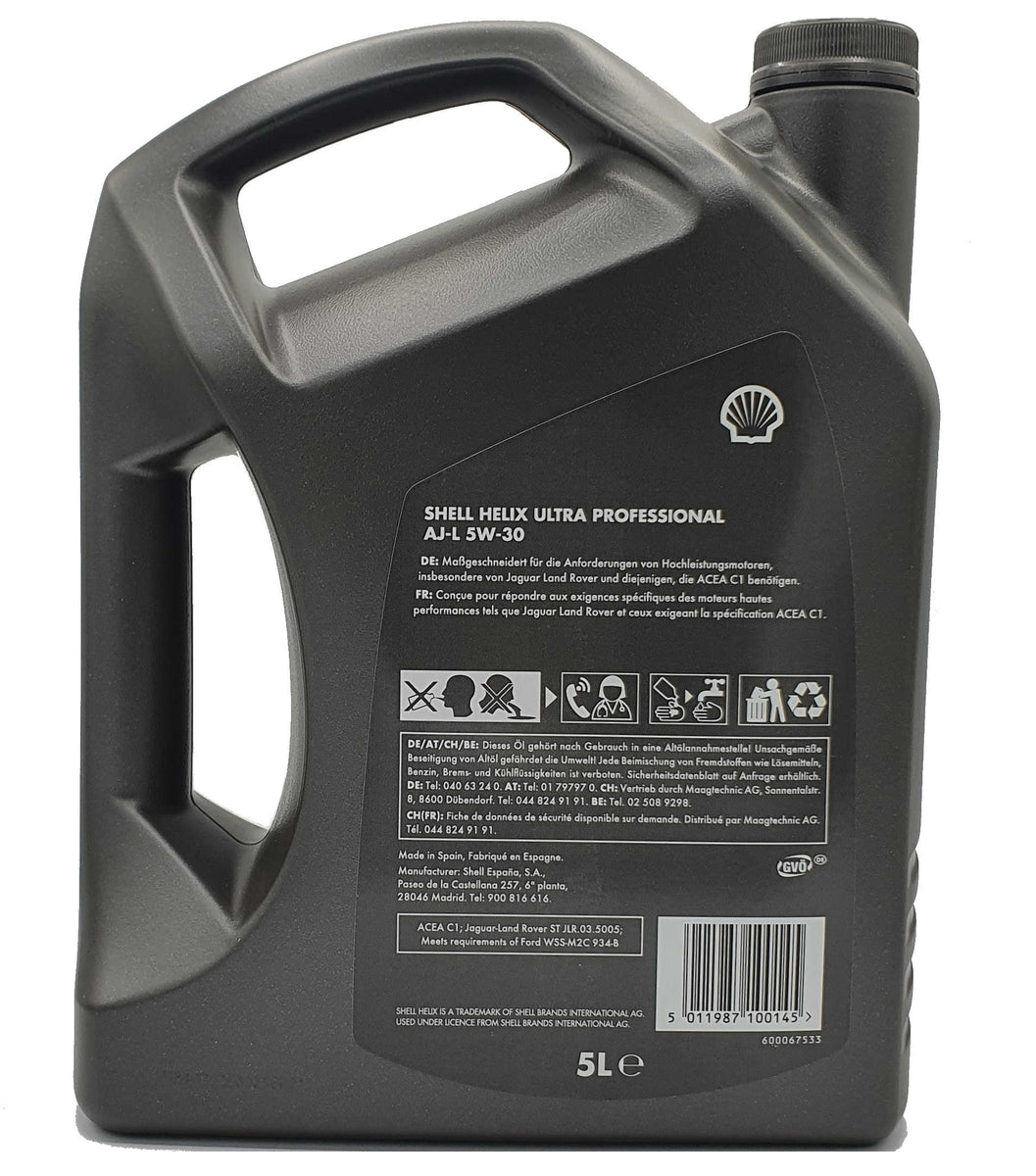 Shell Helix Ultra Professional AJ L 5W 30 5 Liter