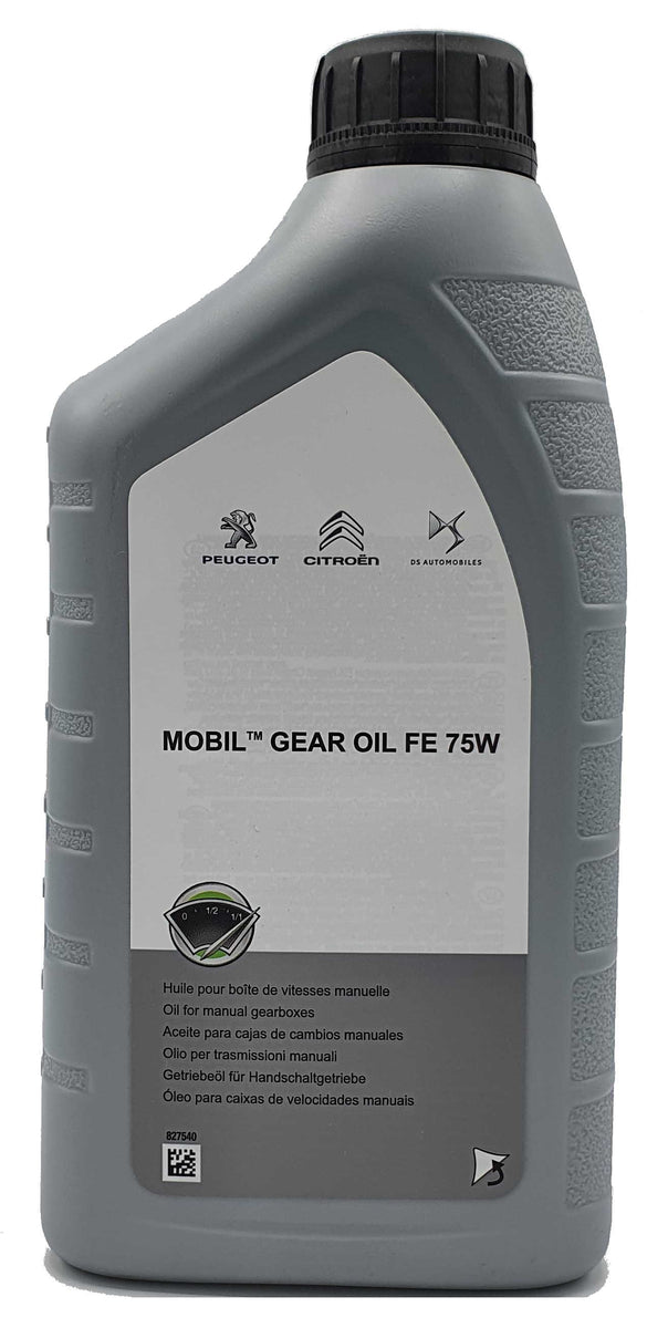 Original Citroen Peugeot Getriebeöl 9730.AG Mobil Gear Oil FE 75W 1 Li oelbilliger