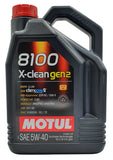 Motul 8100 X-clean GEN2 5W-40 5 Liter