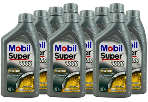 Mobil Super 3000 X1 5W-40 10x1 Liter