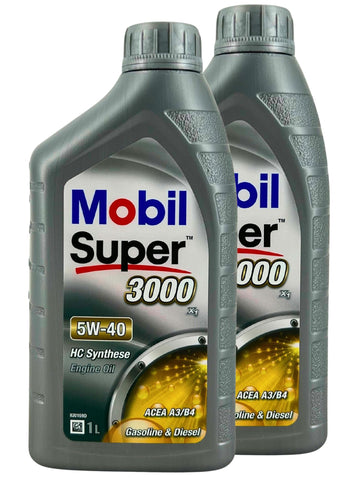 Mobil Super 3000 X1 5W-40 2x1 Liter
