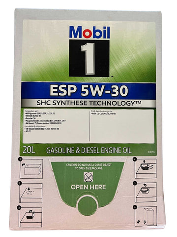 Mobil 1 ESP 5W-30 20 Liter BAG-IN Box
