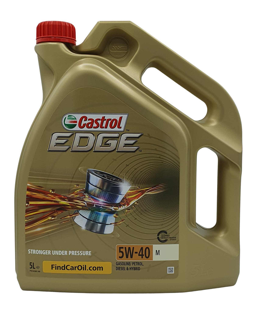 CASTROL Motoröl 5W-40 EDGE Synthetiköl Motor Öl ACEA C3 API CF API SN TURBO DIESEL 4L