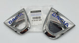Original Dacia Emblem Satz vorne und hinten 628900768R